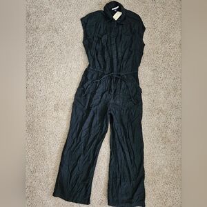 Universal Thread Charcoal Sleeveless Jumpsuit